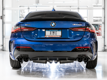 Load image into Gallery viewer, AWE Tuning 2019+ BMW M340i (G20) Non-Resonated Touring Edition Exhaust - Quad Diamond Black Tips