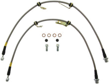 Cargar imagen en el visor de la galería, StopTech 06-17 Lexus HS250h / Toyota RAV4 Stainless Steel Front Brake Lines