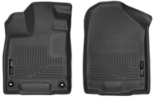 Cargar imagen en el visor de la galería, Husky Liners 2017 Honda Ridgeline WeatherBeater Front Black Floor Liners