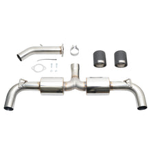 Cargar imagen en el visor de la galería, Injen 19-22 Hyundai Veloster N L4 2.0L Turbo Performance SS Axle Back Exhaust System - Carbon Tips