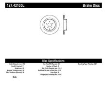 Cargar imagen en el visor de la galería, StopTech 09 Infiniti FX50 SportStop Slotted &amp; Drilled Rear Left Rotor