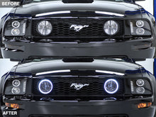 Cargar imagen en el visor de la galería, Raxiom 05-12 Ford Mustang GT LED Halo Fog Lights (Smoked)