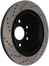 Cargar imagen en el visor de la galería, StopTech 05-10 GMC Sierra (w/ Rear Drum) / 07-09 GMC Yukon Rear Right Slotted &amp; Drilled Rotor