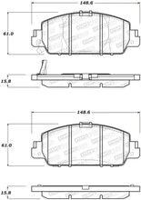 Cargar imagen en el visor de la galería, StopTech Sport Performance 13-17 Honda Accord Front Brake Pads