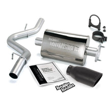 Cargar imagen en el visor de la galería, Banks Power 04-06 Jeep 4.0L Wrangler Unlimited Monster Exhaust Sys - SS Single Exhaust w/ Black Tip