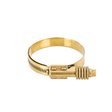 Cargar imagen en el visor de la galería, Mishimoto Constant Tension Worm Gear Clamp 3.27in.-4.13in. (83mm-105mm) - Gold