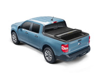 Cargar imagen en el visor de la galería, Lund 22-23 Ford Maverick (4.5ft Bed) Hard Fold Tonneau Cover - Black