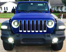 Cargar imagen en el visor de la galería, Oracle Jeep JL/Gladiator JT Oculus Bi-LED Projector Headlights - Amber/White Switchback
