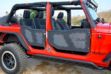 Cargar imagen en el visor de la galería, DV8 Offroad Aluminum Mesh Inserts For Front JK Rock Doors