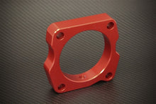 Cargar imagen en el visor de la galería, Torque Solution Throttle Body Spacer (Red): Acura TL 2004-2007