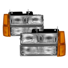 Cargar imagen en el visor de la galería, Xtune Chevy Suburban 94-98 Headlights w/ Corner &amp; Parking Lights 8pcs - OEM HD-JH-CCK94-OE-C-SET