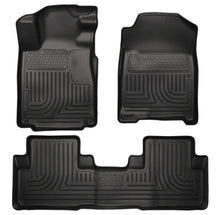 Cargar imagen en el visor de la galería, Husky Liners 11-12 Dodge Charger/Chrysler 300 (AWD Only) WeatherBeater Combo Black Floor Liners
