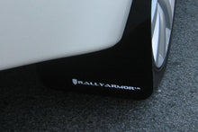 Cargar imagen en el visor de la galería, Rally Armor 08-17 Mitsubishi EVO X Black UR Mud Flap w/ White Logo