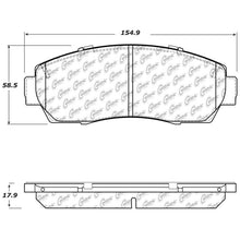 Cargar imagen en el visor de la galería, StopTech Street Touring 11-15 Honda Crosstour/Odyssey Front Brake Pads