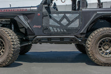 Load image into Gallery viewer, DV8 Offroad 2018+ Jeep JL 2 Door Tubular Rock Slider w/ Plated End Caps
