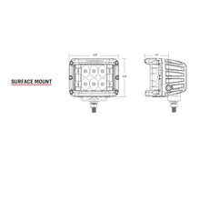 Cargar imagen en el visor de la galería, Rigid Industries 2022+ Toyota Tundra A-Pillar Lighting Kit (Fits 360-Series, D-SS Series)