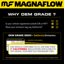 Cargar imagen en el visor de la galería, MagnaFlow 11-14 Chrysler 300 / Dodge Challenger/Charger 3.6L Rear Direct Fit Catalytic Converter