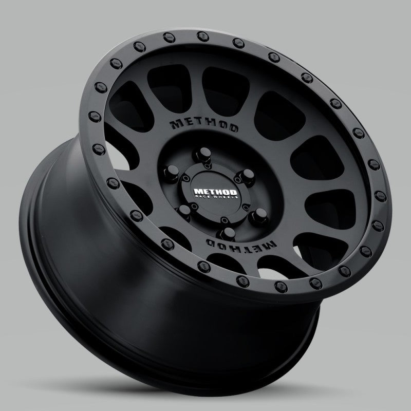 Method MR305 NV 17x8.5 0mm Offset 6x5.5 108mm CB Double Black Wheel