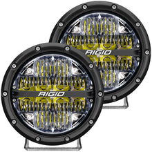 Cargar imagen en el visor de la galería, Rigid Industries 360-Series 6in LED Off-Road Drive Beam - White Backlight (Pair)