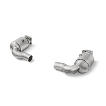 Cargar imagen en el visor de la galería, Akrapovic 16-17 Porsche 911 Turbo/Turbo S (991.2) Link Pipe Set w/ Cat (SS)