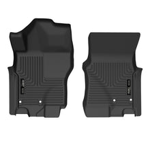 Cargar imagen en el visor de la galería, Husky Liners 2022 Nissan Frontier CC Front Floor Liners - Black