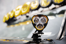 Cargar imagen en el visor de la galería, KC HiLiTES Jeep JK FLEX ERA 3 2-Light Sys Pillar Mount (40W Combo Beam)