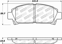 Cargar imagen en el visor de la galería, StopTech Performance 92-95 Toyota MR2 Turbo Front Brake Pads