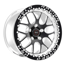 Cargar imagen en el visor de la galería, Weld S77 17x10 / 5x4.5 BP / 7.9in. BS Black Wheel (Low Pad) - Black Single Beadlock MT