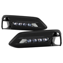 Cargar imagen en el visor de la galería, Spyder 18-19 Honda Accord Sedan OEM LED Fog Lights w/OEM Fit Switch - Clear (FL-HA2018-4D-LED-C)