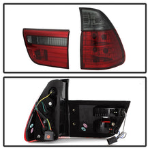 Cargar imagen en el visor de la galería, Spyder BMW E53 X5 00-06 4PCS Euro Style Tail Lights- Red Smoke ALT-YD-BE5300-RS