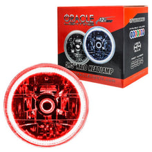 Cargar imagen en el visor de la galería, Oracle Pre-Installed Lights 5.75 IN. Sealed Beam - Red Halo