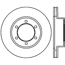 Cargar imagen en el visor de la galería, StopTech Power Slot 01-07 Toyota Sequoia / 00-06 Tundra CRYO Slotted Front Left Rotor SPECIAL ORDER