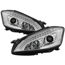 Cargar imagen en el visor de la galería, Spyder Mercedes W221 S Class 07-09 Headlights - HID Model Only - Chrome PRO-YD-MBW22107-HID-DRL-C