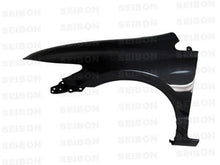 Cargar imagen en el visor de la galería, Seibon 06-10 Honda Civic 2dr OEM Style Carbon Fiber Fenders (pair)
