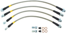 Cargar imagen en el visor de la galería, StopTech Toyota 08-10 Land Cruiser/07-11 Tundra Rear Stainless Steel Brake Line Kit