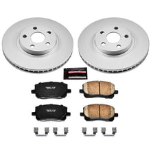 Cargar imagen en el visor de la galería, Power Stop 03-08 Pontiac Vibe Front Z17 Evolution Geomet Coated Brake Kit