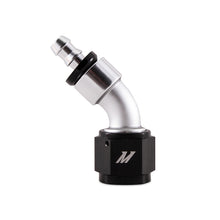 Cargar imagen en el visor de la galería, Mishimoto Push-On Swivel End Hose Fitting, 45 Degrees -10AN