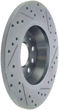 Cargar imagen en el visor de la galería, StopTech Select Sport 06-10 Volkswagen Jetta Slotted &amp; Drilled Right Rear Rotor