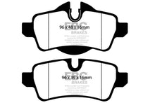 Cargar imagen en el visor de la galería, EBC 07-14 Mini Hardtop 1.6 Greenstuff Rear Brake Pads