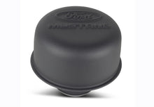 Cargar imagen en el visor de la galería, Ford Racing Black Crinkle Finish Breather Cap w/ Ford Mustang Logo