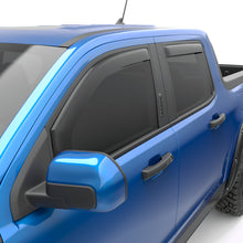 Cargar imagen en el visor de la galería, EGR 2022+ Ford Maverick In Channel Window Visors Front/Rear Set - Matte Black Crew Cab