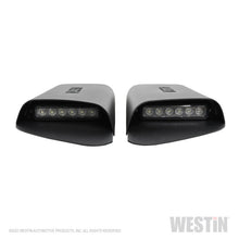 Cargar imagen en el visor de la galería, Westin 18-20 Jeep Wrangler JL 2dr LED Hood Scoops - Textured Black