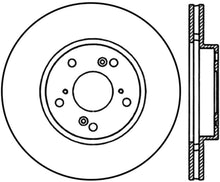 Cargar imagen en el visor de la galería, StopTech 06-08 Civic GX / 02-04 CR-V / 98-02 Honda Accord V6 / 03-07 Accord 4 cyl/V6 MT Slotted &amp; D