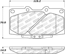 Cargar imagen en el visor de la galería, StopTech 89-96 Nissan 300ZX Street Performance Front Brake Pads