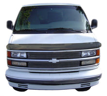 Cargar imagen en el visor de la galería, AVS 96-02 Chevy Express 1500 High Profile Bugflector II Hood Shield - Smoke