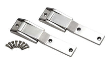 Cargar imagen en el visor de la galería, Kentrol 97-04 Jeep Wrangler TJ Tailgate Hinge Pair - Polished Silver