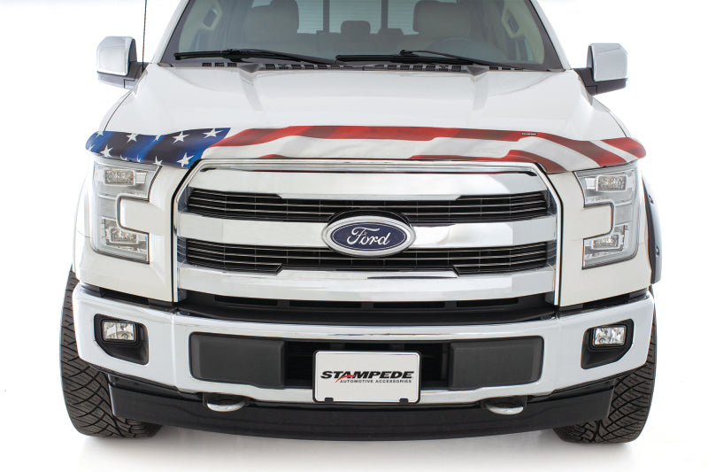 Stampede 2011-2016 Ford F-250 Super Duty Vigilante Premium Hood Protector - Flag