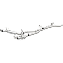 Cargar imagen en el visor de la galería, MagnaFlow 13 Chevy Camaro V8 6.2L S/C Quad Split Rear Exit Cat Back Perf Exhaust