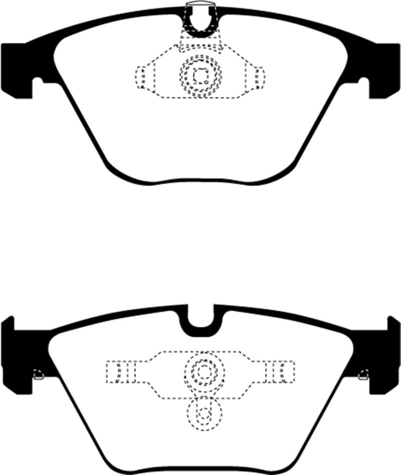 EBC 08-10 BMW M3 4.0 (E90) Ultimax2 Front Brake Pads