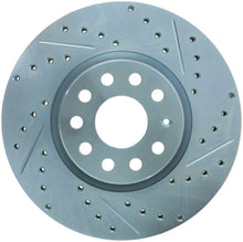 Cargar imagen en el visor de la galería, StopTech Select Sport 06-17 Volkswagen Jetta Slotted &amp; Drilled Front Left Rotor